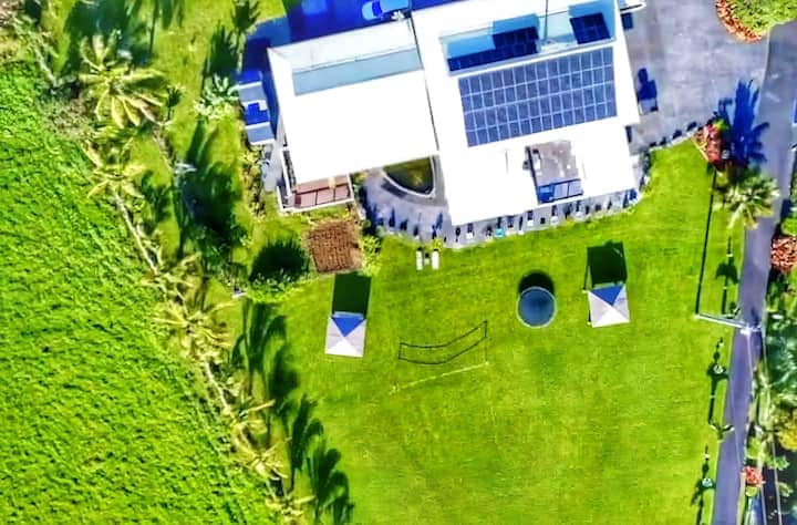 Estate grounds view